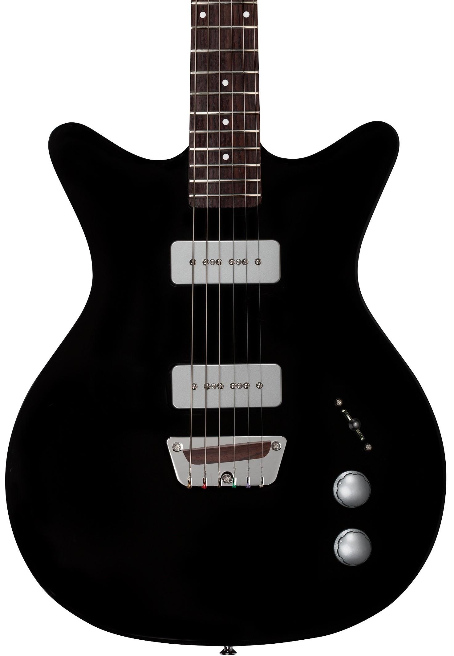 Danelectro Dan O. Mano Electric Guitar in Black - Andertons Music Co.